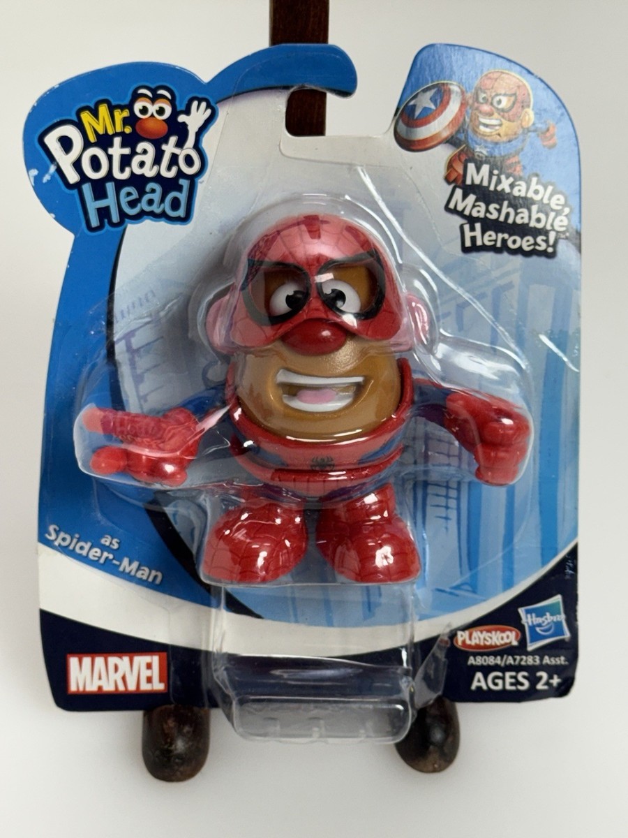 Sealed Marvel Mixable Mashables Hero's Mini Spider-Man Mr. Potato
