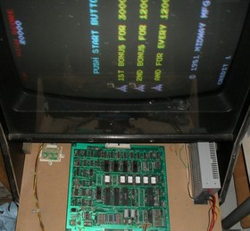 GALAGA - Midway Arcade - GENUINE PCB SET - Serviced + Rapid Fire - WORKING 100%