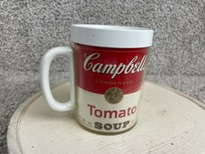 Vintage Thermo-Serv Campbell's Condensed Tomato Soup Mug Made in USA