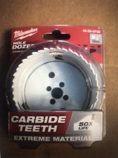 MILWAUKEE 49-56-0738 89MM HOLE DOZER CARBIDE HOLESAW brand new 49560738