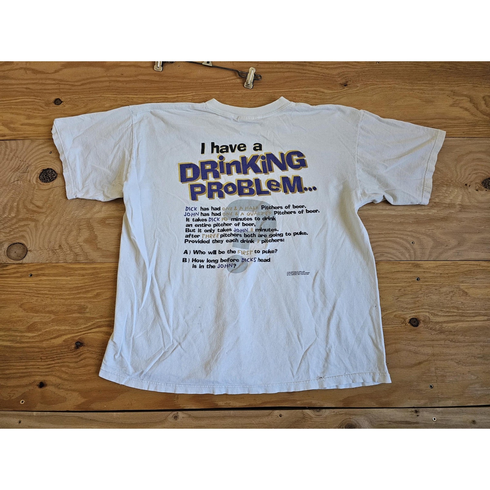 I have a Drinking Problem Math Problem Double Sid… - image 1