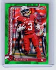 2025 Topps Chrome Football Green Lava Refractor Budda Baker #8