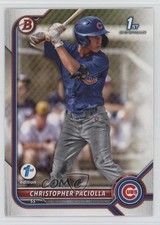 2022 Bowman Draft 1st Edition Christopher Paciolla #BD-185 1ol1