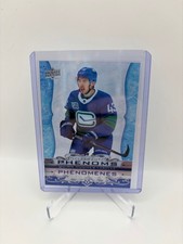 2020-21 Tim Hortons Quinn Hughes Clear Cut Phenoms CC-10 Vancouver Canucks