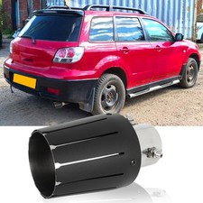For Mitsubishi Outlander Exhaust Tailpipe Tip 2.5" Inlet 4.0" Outlet Stainless
