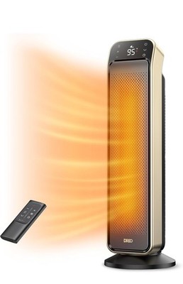 DREO (DR-HSH013) Space Heater Indoor, 25'' 11.5ft/s Fast Portable Room Heater