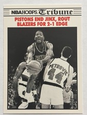 1990-91 NBA Hoops #339 Joe Dumars Detroit Pistons