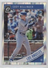 2018 Donruss Optic Variation Shock Prizm Cody Bellinger (Batting Stance) za5