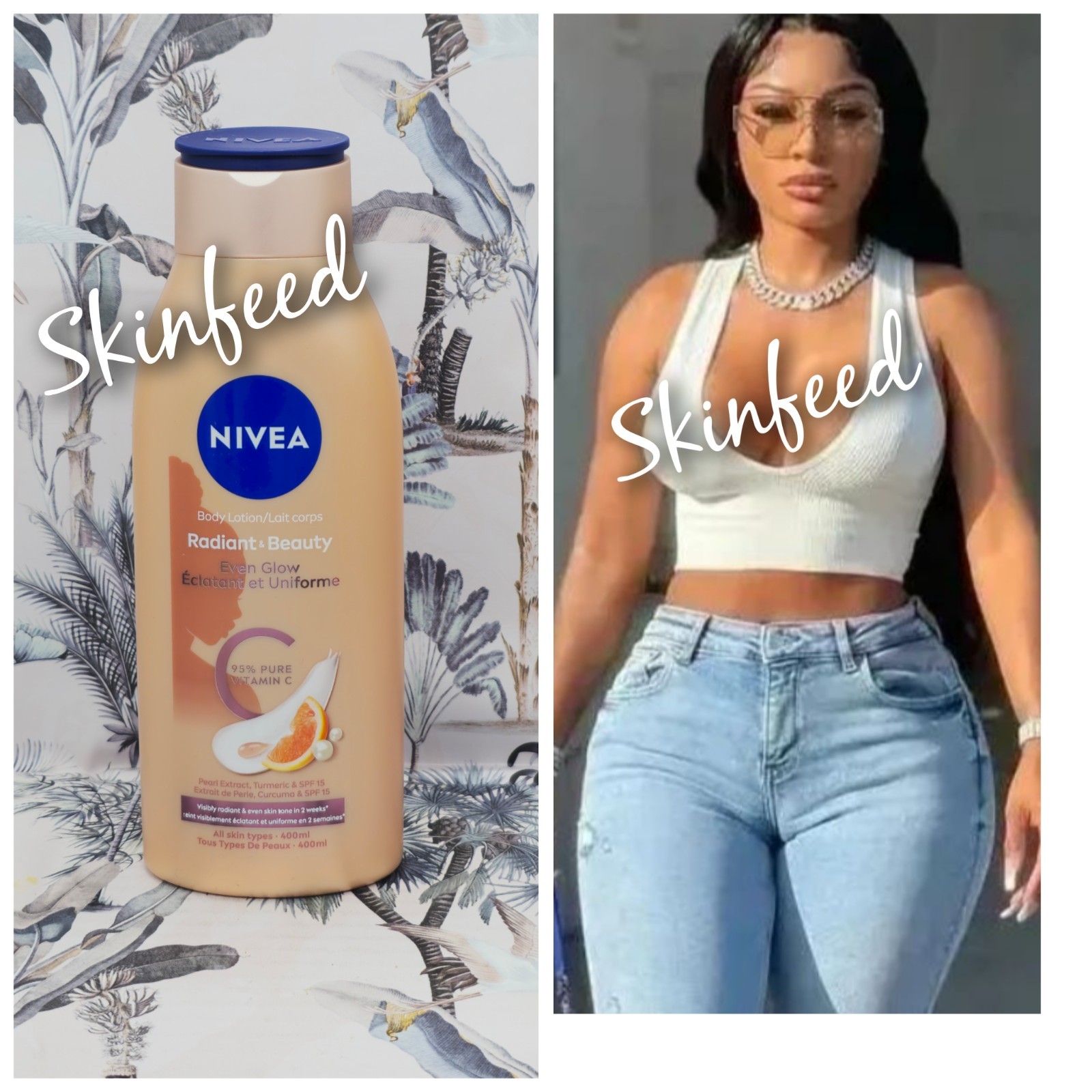  Nivea Brightening and Beauty Vitamin  C and Pearl extract R