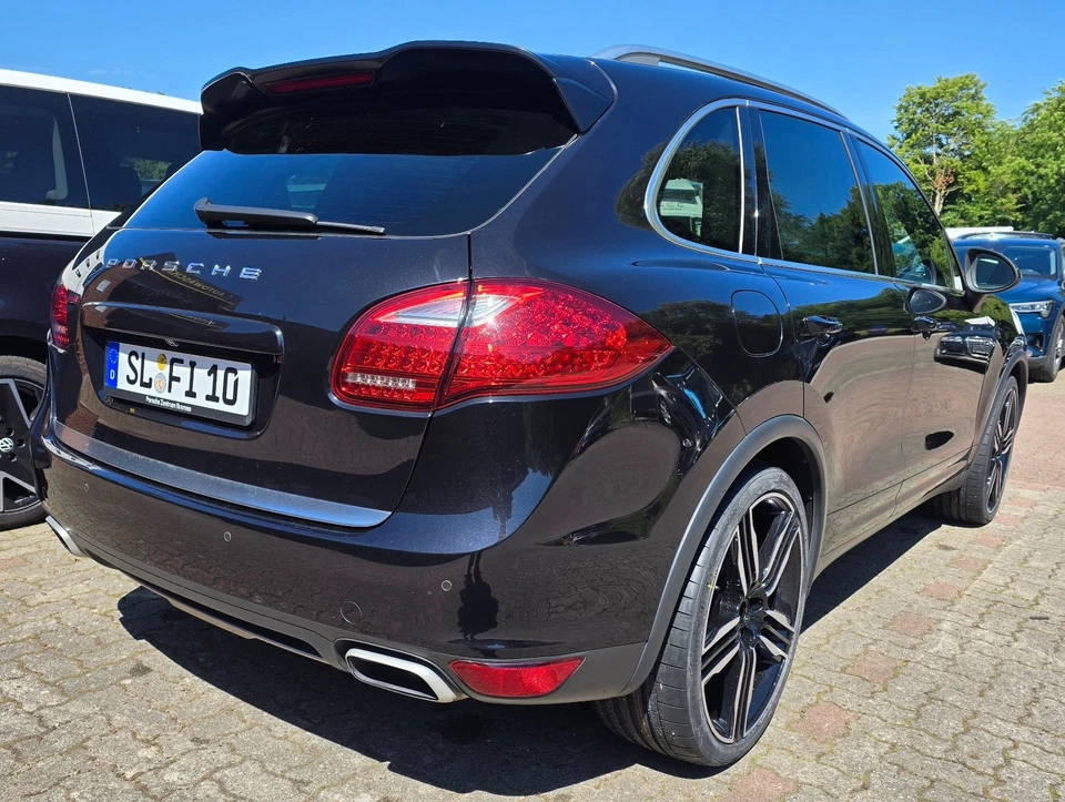 VOLL: PORSCHE Cayenne 4,2 TDI V8 DIESEL, ACC, Pano, Leder, AHK 3,5 to, 382 PS!! - Bild 4 von 4