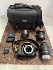 Nikon D3100 14.2MP Digital SLR Camera w/ VR 18-55mm Lens, 2nd Lens and EXTRAS 