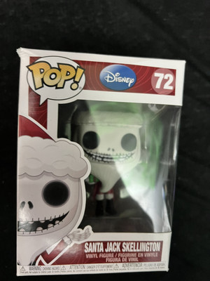 FUNKO POP! --Disney ---Santa Jack Skellington  72 Limited Edition Bucklight Neu