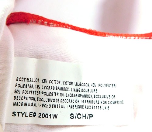 USA Women's Olympic Basketball Team Issued Reebok Athletic Sports Bra Small thumbnail 3