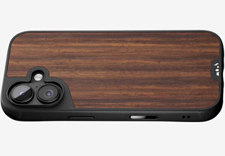 Mous Limitless Magnetic Shockproof Case in Walnut for iPhone 17. Used Nearly New