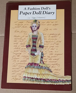 1988 A Fashion Doll's Paper Doll Diary by Peggy Jo Rosamond