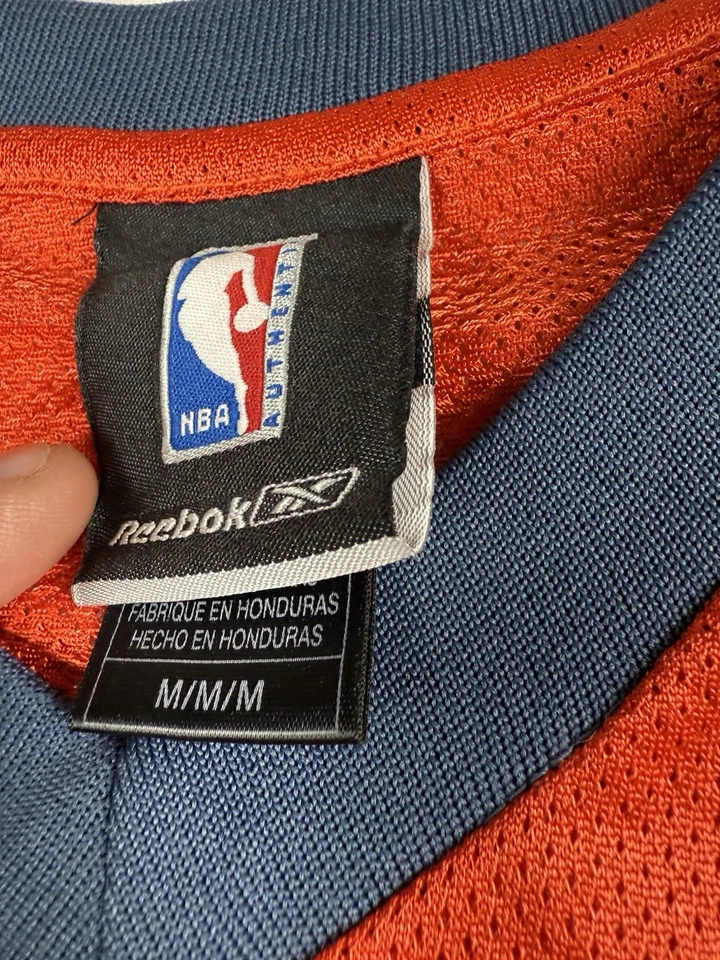 Camiseta deportiva vintage Reebok Charlotte Bobcats Emeka Okafor #50 NBA visitante para hombre talla M Foto 2 de 4