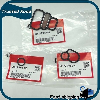 OEM VTEC Solenoid Gasket Set #15825-P2M-005 For Honda 1996-2005 Civic 1.6L US 