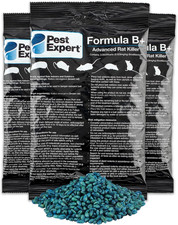 Pest Expert Formula ‘B+’ Advanced Rat Killer Poison 3Kg (30 X 100G) - Strongest