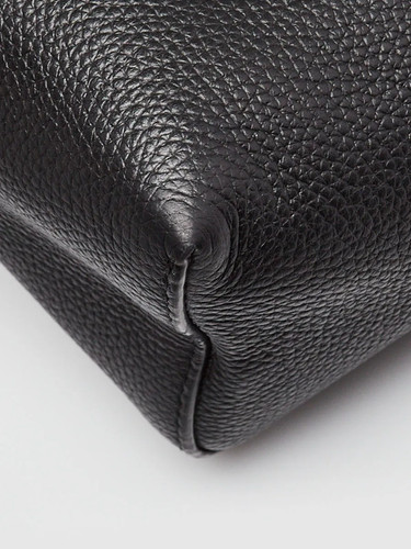 Bolso Bandolera Burberry Negro Granulado Cuero Nota Mediana - Imagen 4 de 12