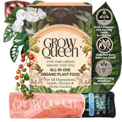 All-in-One Complete Organic Plant Food Indoor Plant Food for Houseplants Orga...
