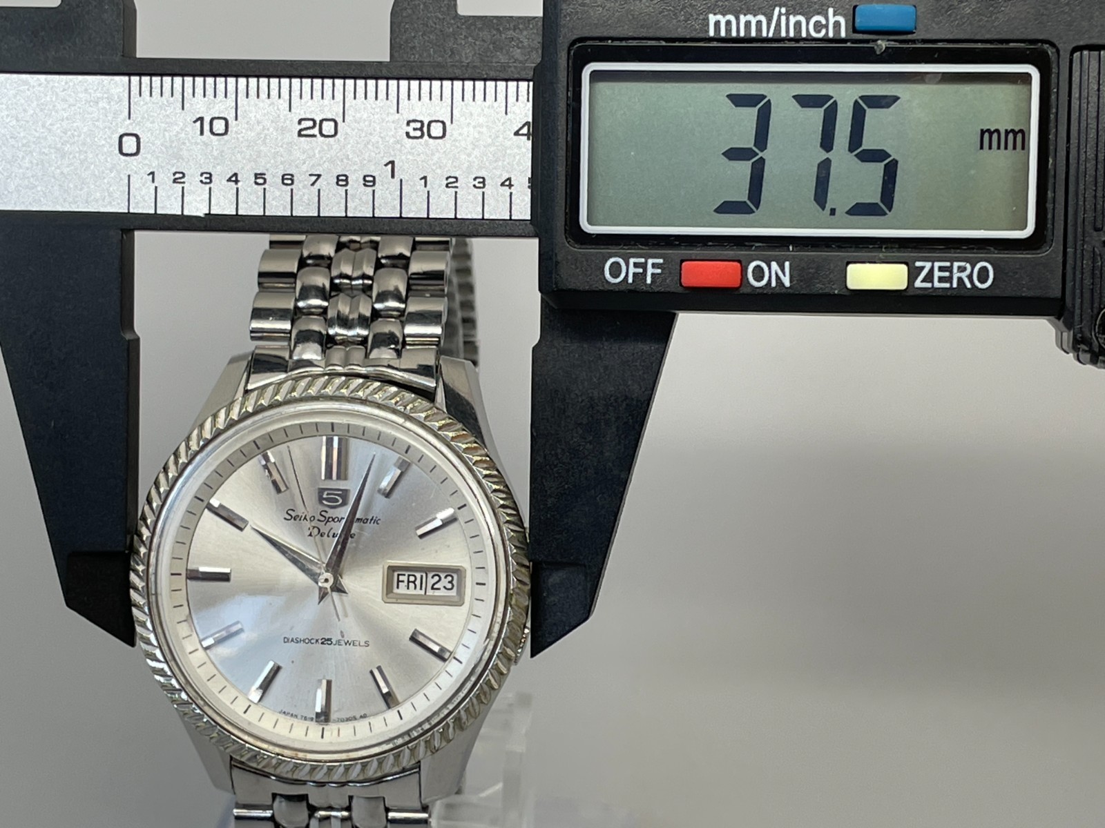 SEIKO 5 Sportsmatic Deluxe 7619-7040 [US Stock] 38mm … - Gem
