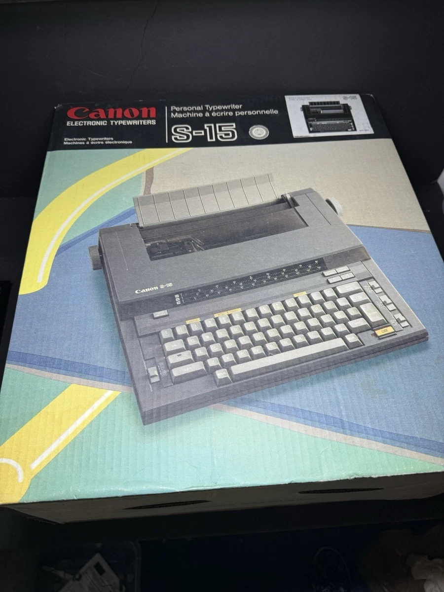 Canon Electric Typewriter for sale | eBay
