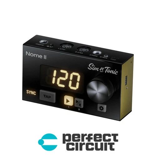Sim'n Tonic Nome II MIDI Master Clock + Metronome SYNC - NEW - PERFECT CIRCUIT