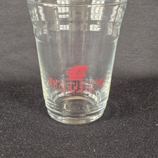 Central Michigan Chippewas NCAA College Red Logo Drinking Glass Tumbler Pint