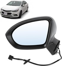 3Pin Left Driver Side Mirror Replacement for Chevy Cruze 16-19 Left Side
