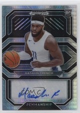 2021 Panini Prizm Draft Picks College Penmanship Hyper Hasahn French Auto 0ud4