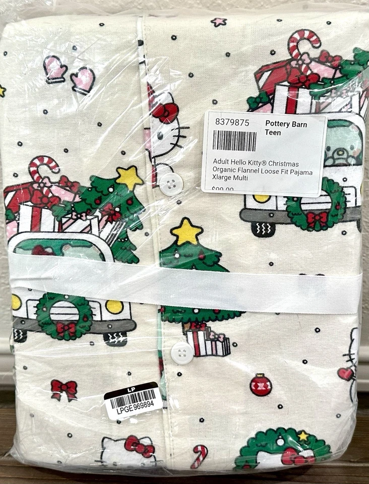 Pottery Barn Teen Dr Seuss Grinch & Max Loose Fit flannel pajamas Adult Medium - Image 2 of 4