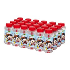 Mickey Mouse 4oz Bubbles Party Favors w/ Wands - Pack of 24 Kids