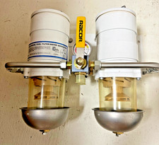 Nos Parker Racor 75900max Dual Diesel Fuel Filter Water Separator 180 Gph Marine Nos Parker Racor 75900max Dual Diesel Fuel Filter Water Separator 180 Gph Marine
