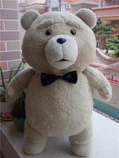 New Ted 2 Movie TED the Bear Black Bow Tie PLUSH Doll Soft Toy 18" Cute
