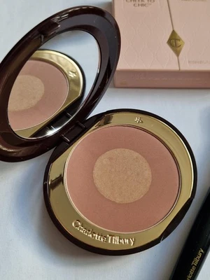 Charlotte Tilbury PILLOW TALK DEEP Cheek To Chic Blusher Swish & Glow 8g New