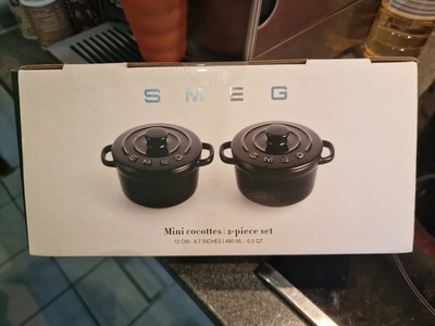 Mini-Schmortöpfe von Smeg 2-teilig