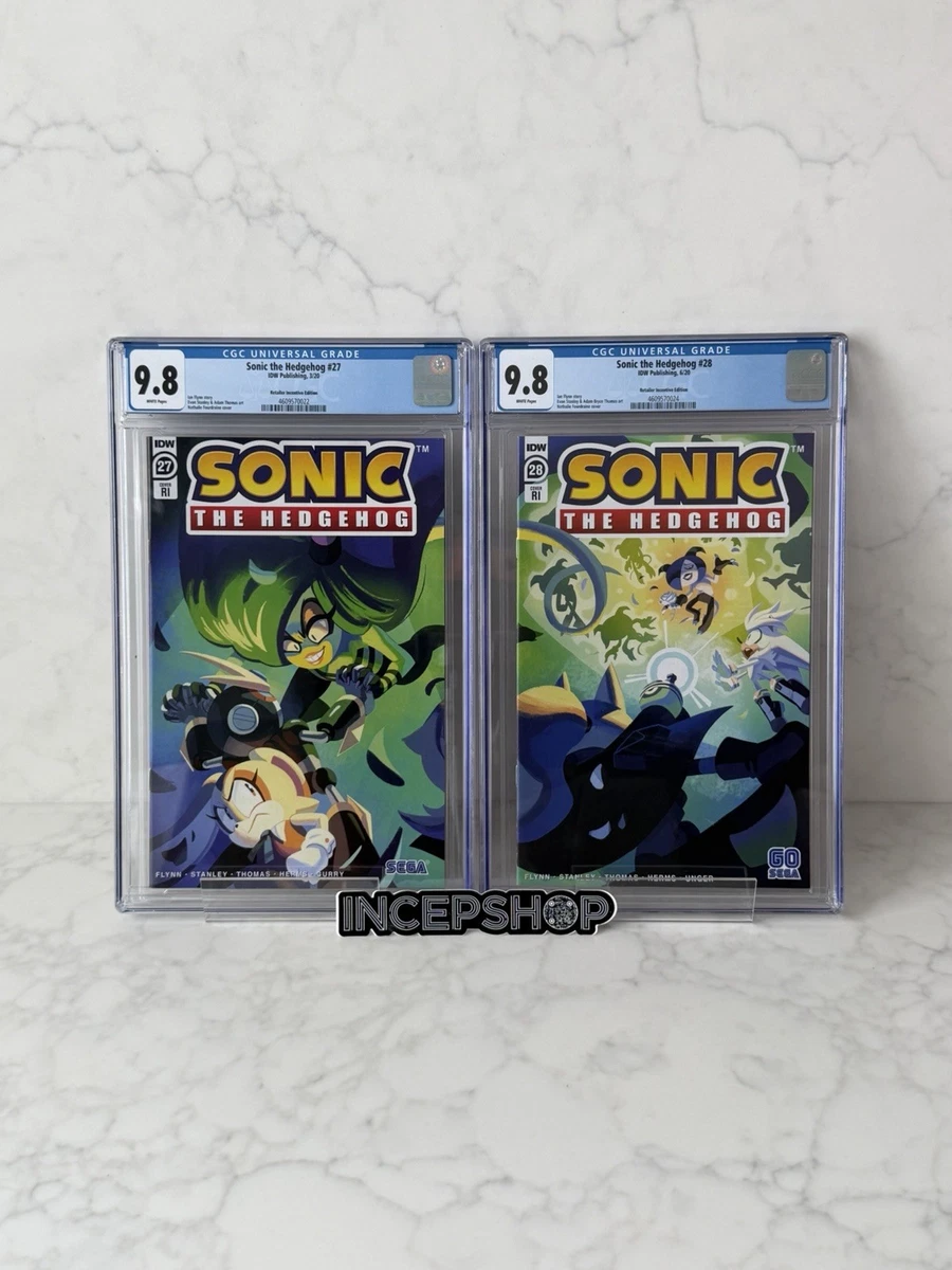 Sonic the Hedgehog 9.8 Near Mint/Mint Comics, Graphic Novels