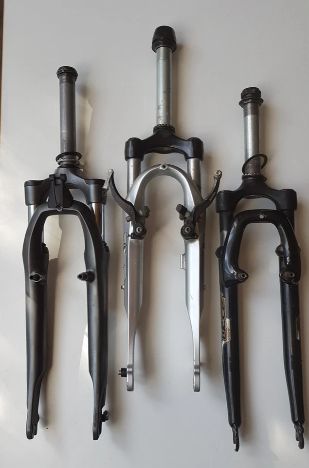 28 Zoll Federgabeln 3 Stück für Trekking Fahrrad/Ebike Ersatzteile Konvolut - Bild 3 von 4