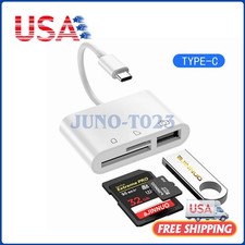 3 in 1 USB C Hub Converter Type-C Adapter SD Card Reader for MacBook Pro Laptop