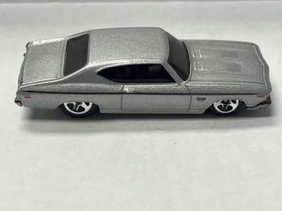 '69 CHEVELLE SS 396, #017, 2008 HW NEW MODELS,  SILVER VARIATION, L13