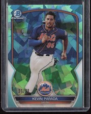 2023 Bowman Chrome Sapphire Edition Kevin Parada Prospects Aqua #/99