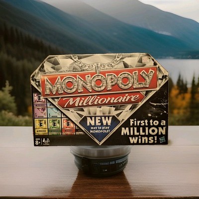 Monopoly: Millionaire Edition Board Game - Hasbro 2012 100% COMPLETE
