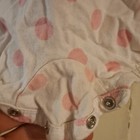 Disney Baby Minnie Mouse White Pink Cotton Knit Romper One-Piece Snap 3-6M — photo 8