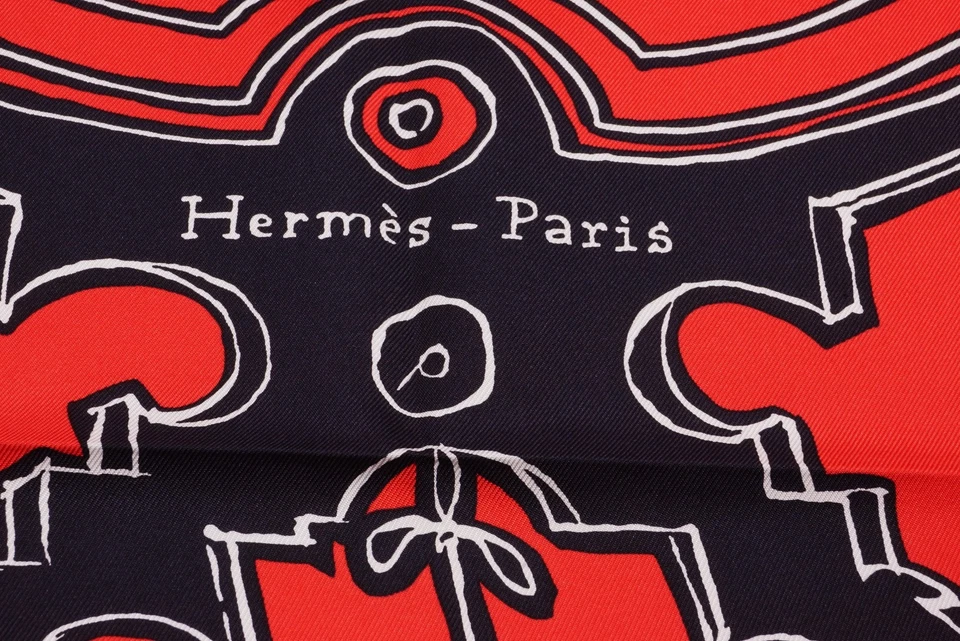 Sciarpa/foulard/carre Hermès - Serio Ludere - Arfon 2B - Imagen 3 de 4