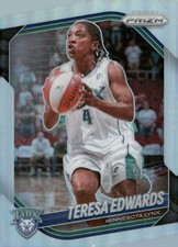 2025 Panini Prizm WNBA #126 Teresa Edwards Silver Prizm