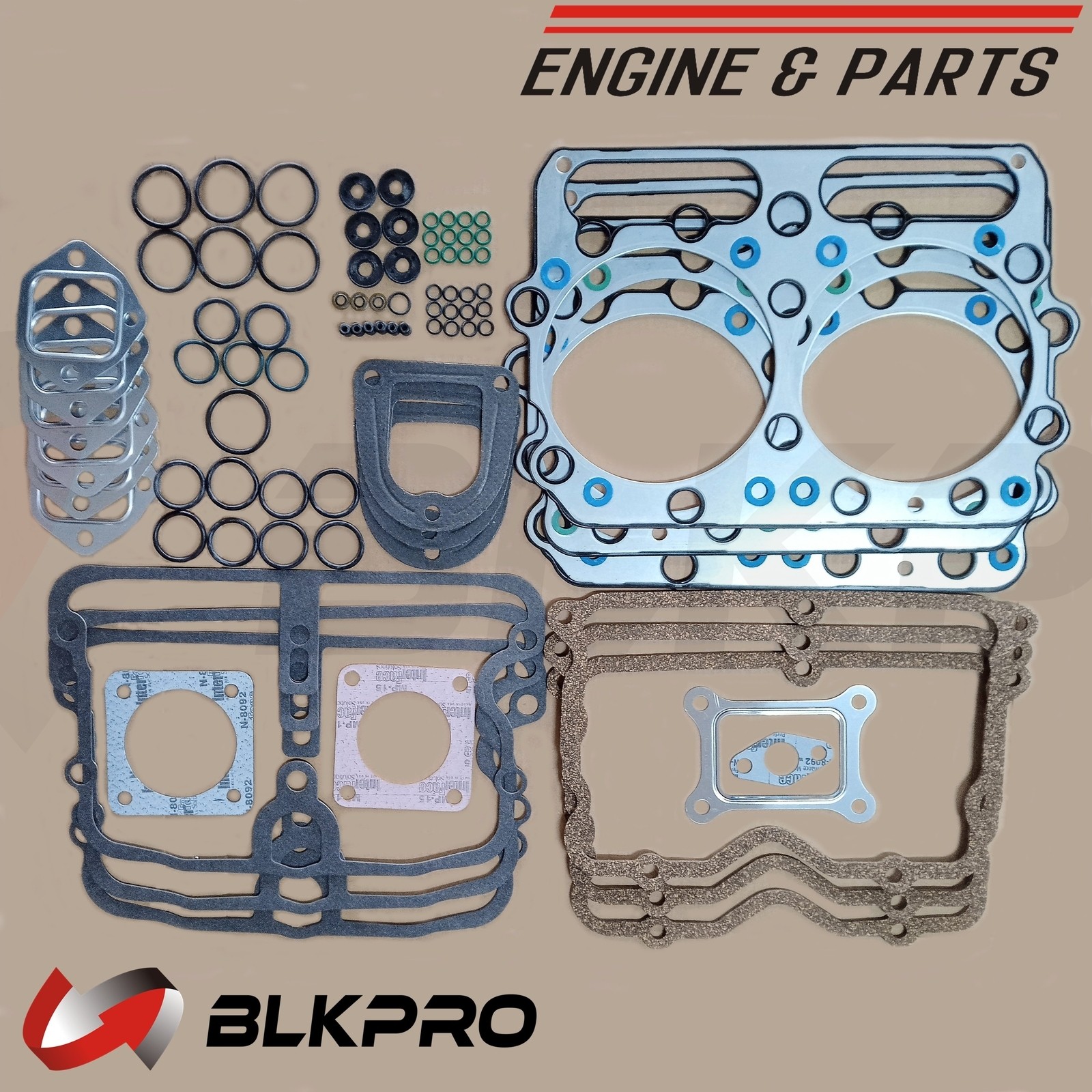 Upper Head Gasket Set for Cummins 855 Big Cam IV & STC 4024919 3801754 ...