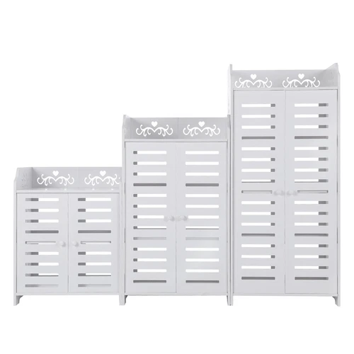 5 Tier Wooden Shoe Rack Storage Shelf Unit Cabinet Organiser Footwear Stand UK - Picture 6 of 45