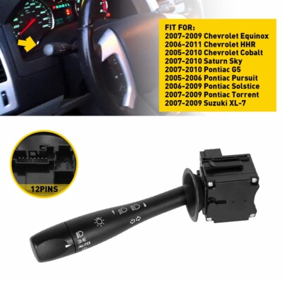 Turn Signal Headlight Dimmer Switch for Chevy 2007-2009 Equinox