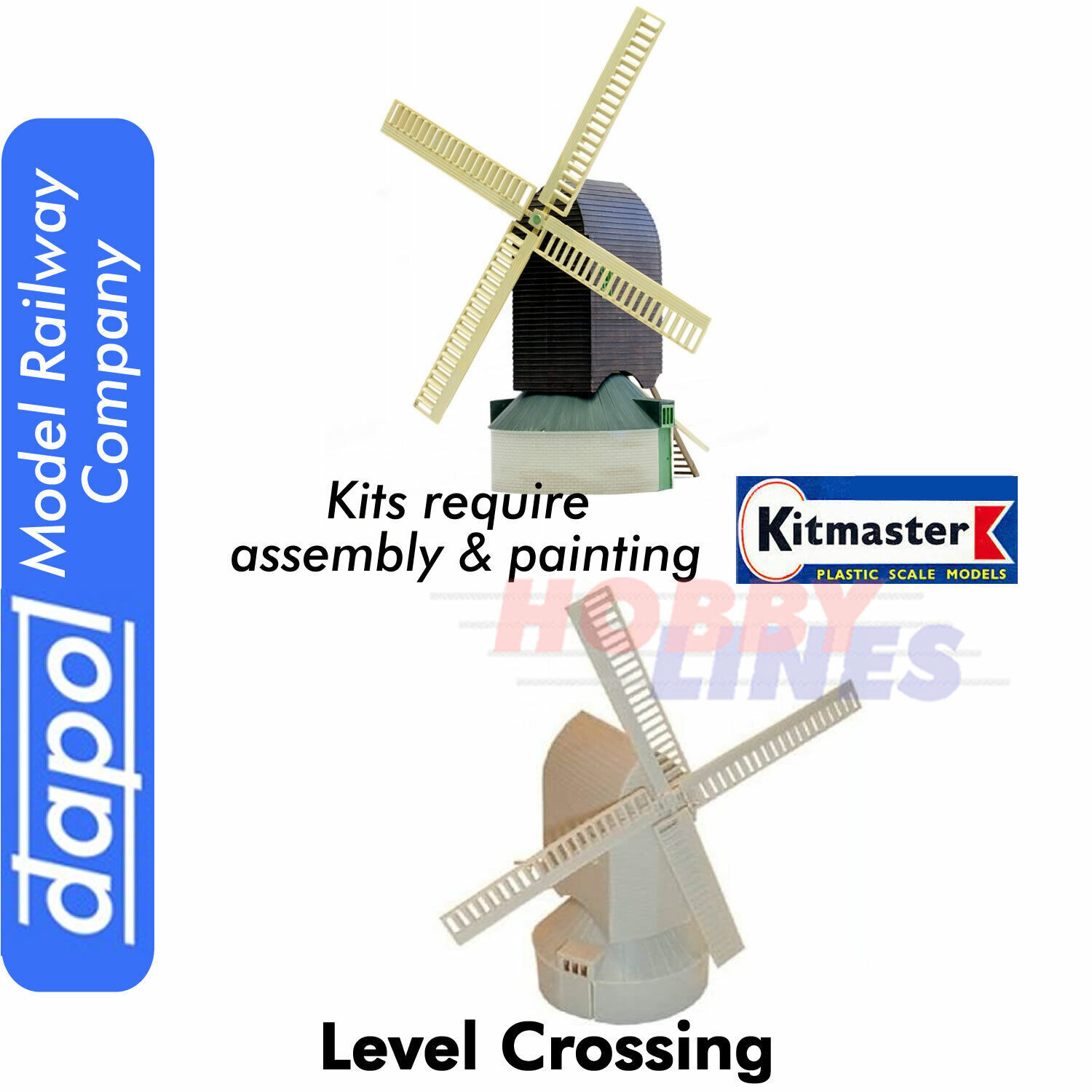 WINDMILL building KitMaster scenery Kit Dapol OO Gauge model railway C016