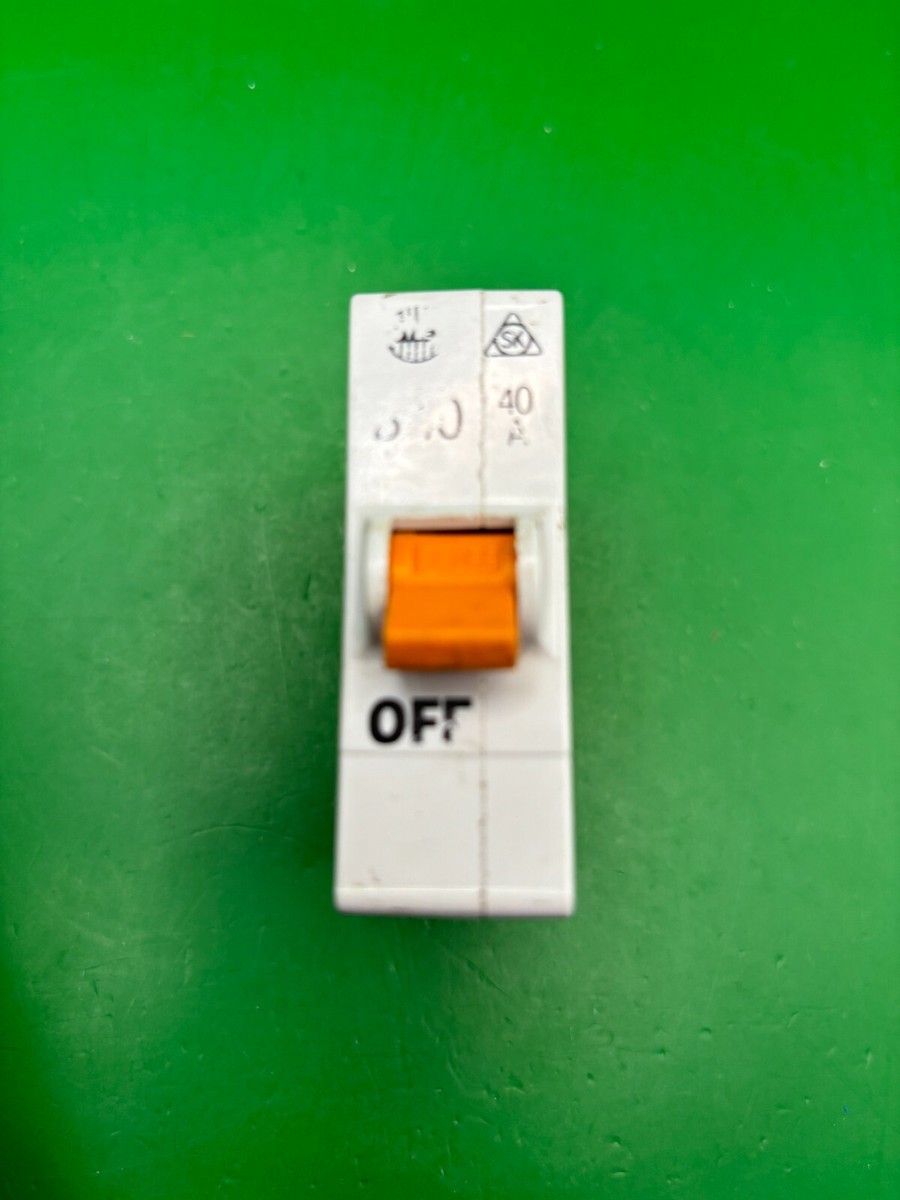 Sicherungskasten Verbinder Wylex Für ABB Sicherungen – B6, B10, B16, B20, B32, B40 Steckverbinder MCB